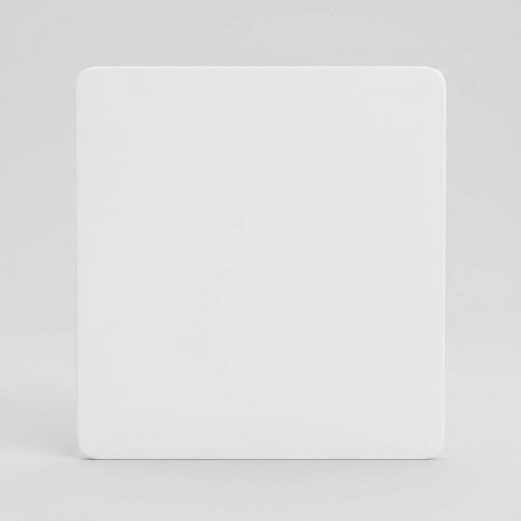 BW White powder coating finish