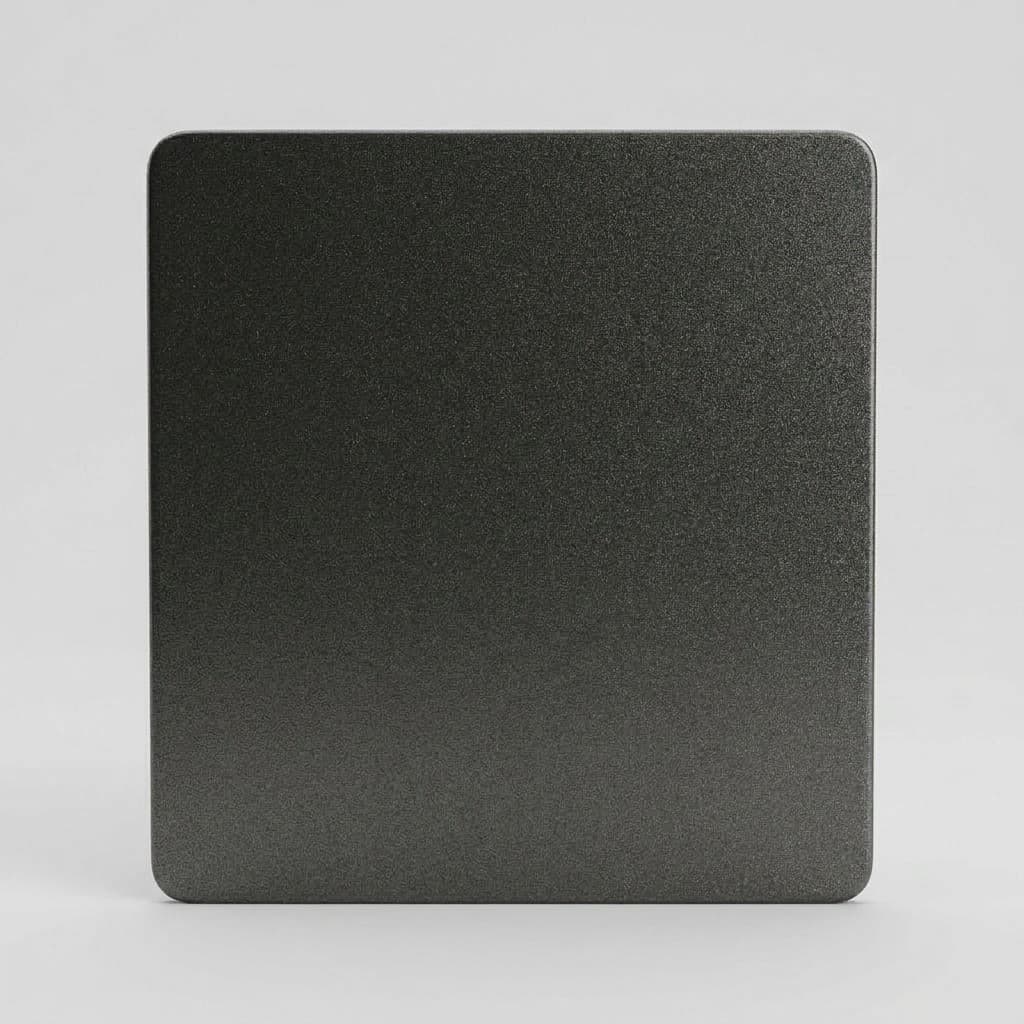 CM Metallic Carbon powder coating finish