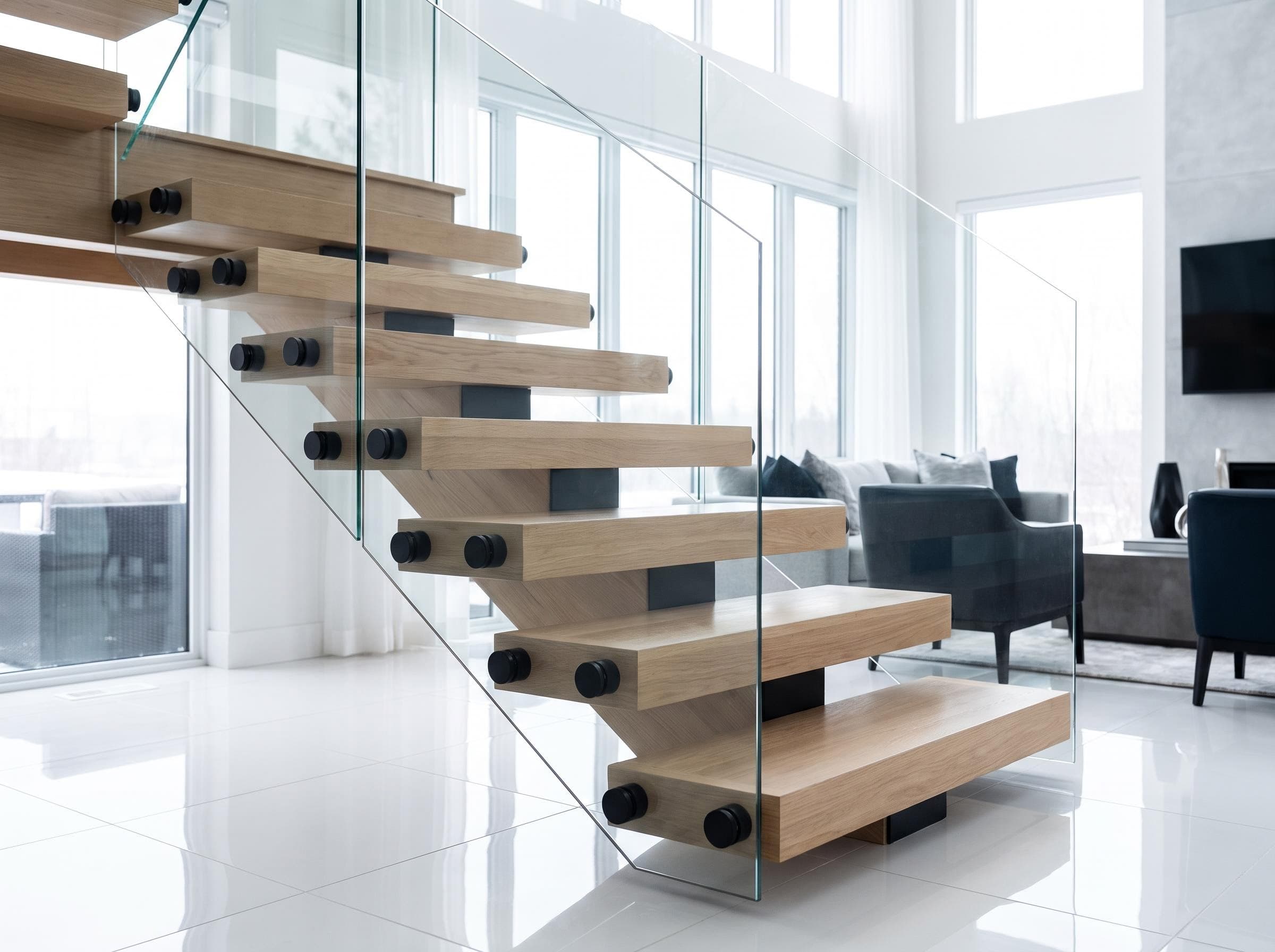 Standoff Railings Glass Railing